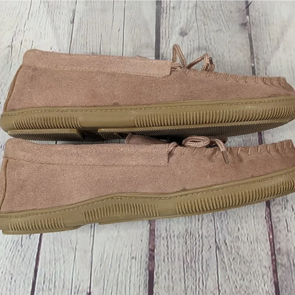 LAMO FOOTWEAR MEN'S MOCCASIN SLIPPERS